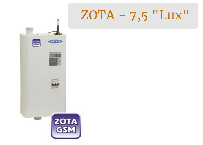 Электрический котел Zota - 7.5 "Lux"